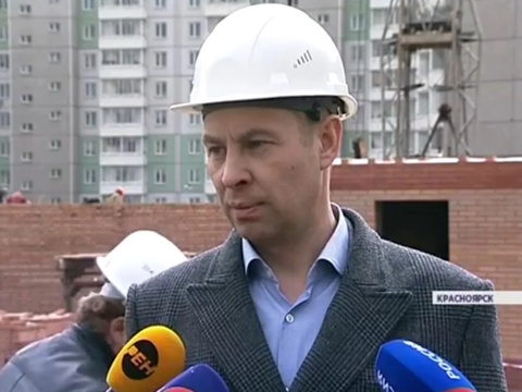 Интерьвью о строительстве детского сада в микрорайоне Солнечный, г. Красноярск
